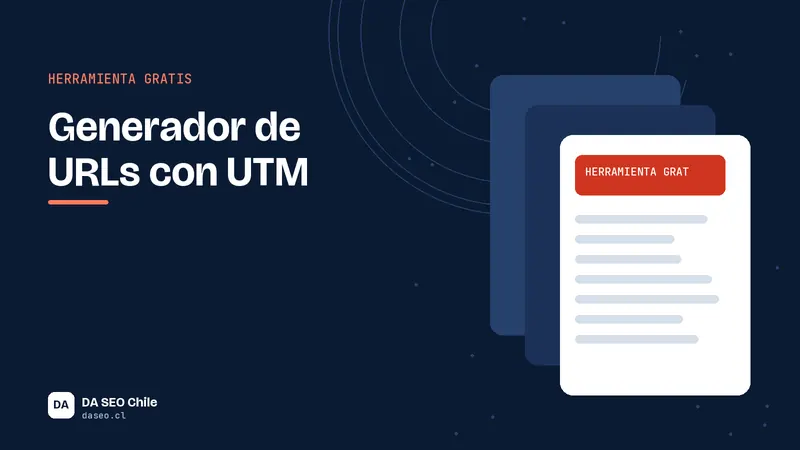 Ilustración de la herramienta Generador de URLs con UTM