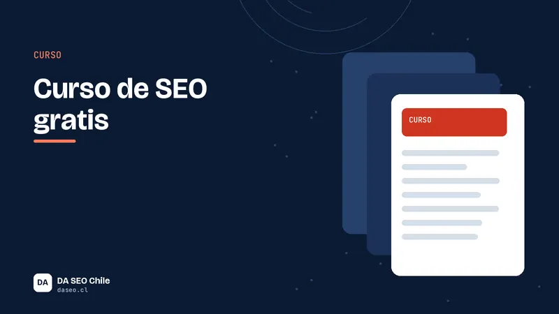 Ilustración del curso de SEO gratis de DA SEO Chile