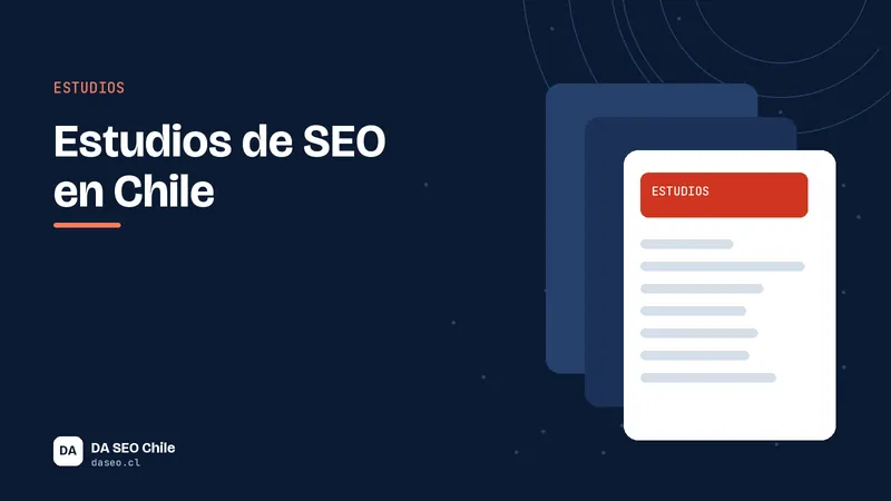 Ilustración de los estudios de SEO en Chile de DA SEO